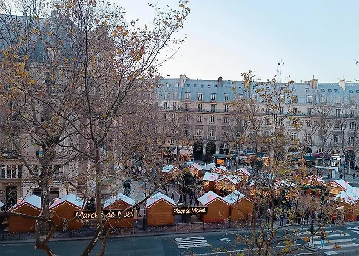 Haussmannien Saint Michel Notre Dame Apartman *